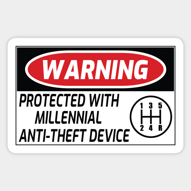 5 Speed Millennial Anti Theft Device Millennial Anti Theft Device